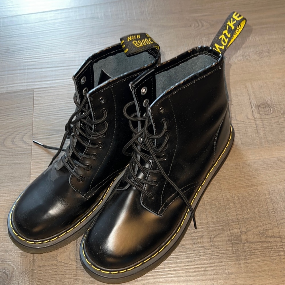 Black Combat Boots